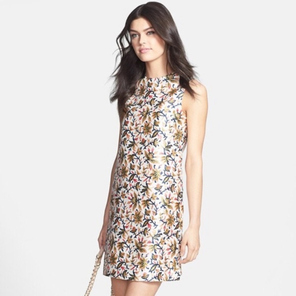 Tory Burch Size 8 Esmeralda Dress Floral Silk